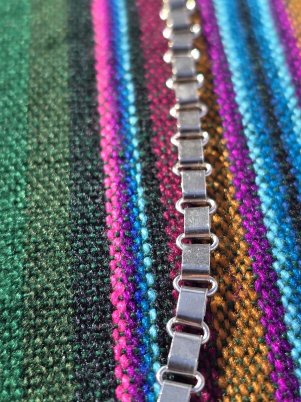 ed8 mapuche silver chain necklace