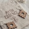 ngümin oak earrings