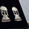 trapelakucha silver earrings
