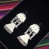 trapelakucha silver earrings