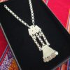 trape 1 silver Mapuche Trapelakucha Necklace