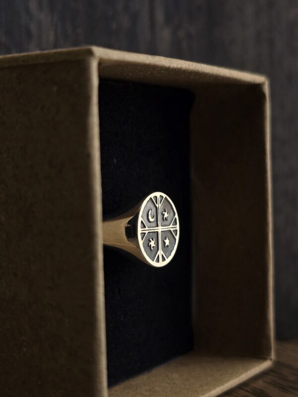 20251015_131433 The Kultrun smooth Signet / Anillo kultrun liso