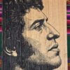 Wooden Engraved Victor Jara profile