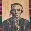 Wooden Engraved Mapu Man