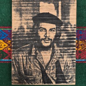 Wooden Engraved Che guevara