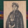 20251208_114554 Wooden Engraved picture Mujer Mapuche