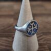 20251218_172315 lapiz lazuli kultrun signet / Anillo lapiz lazuli kultrun