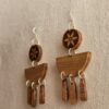 Canelo Flower Earrings dangle