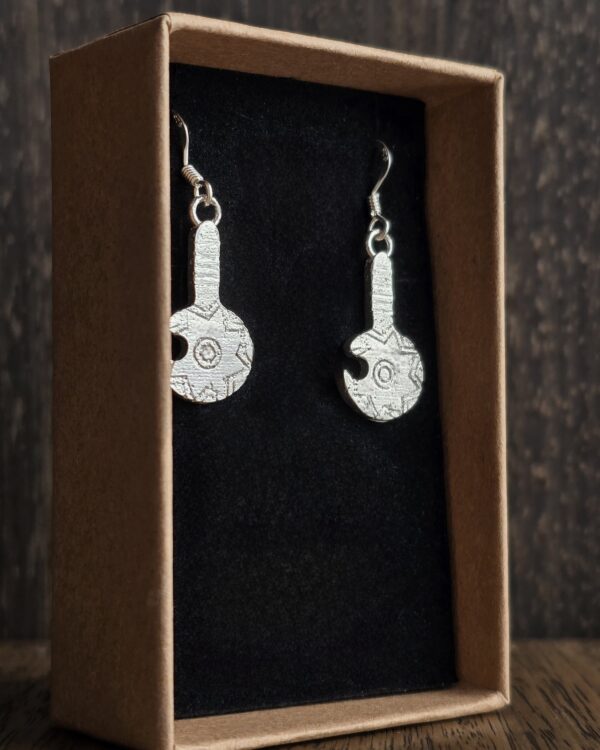 tokikura silver earrings