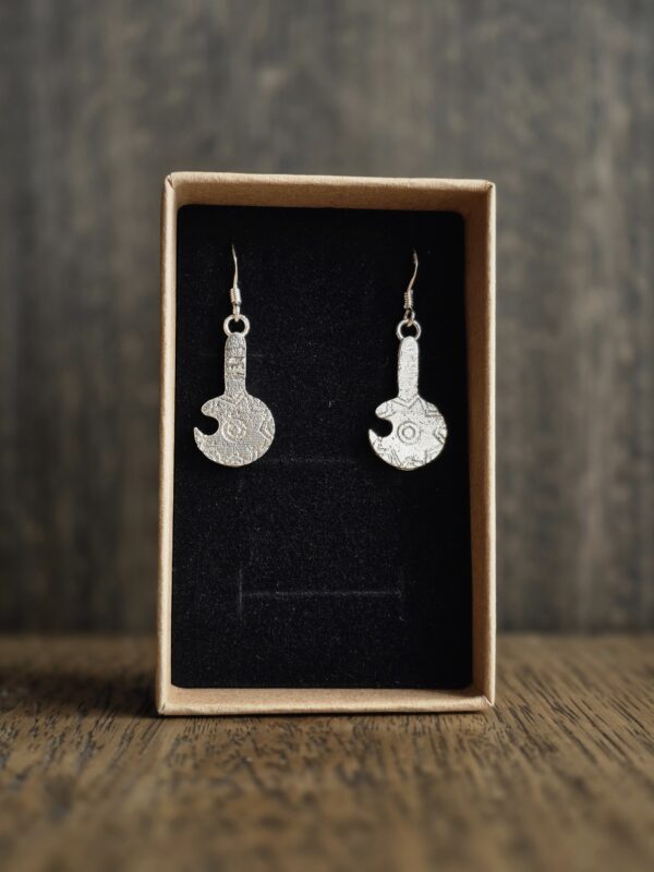tokikura silver earrings