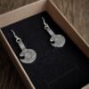 tokikura silver earrings