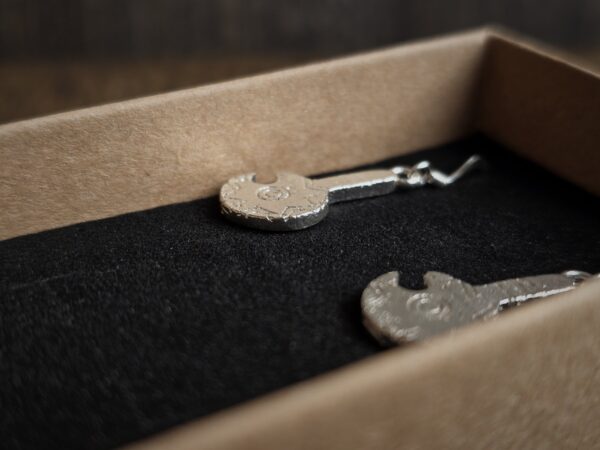 tokikura silver earrings